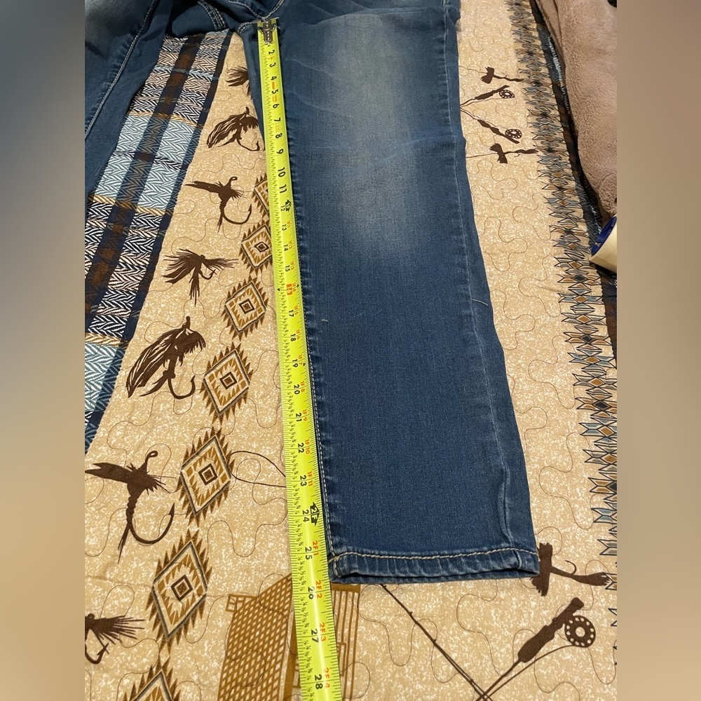 Earl women’s ankle style stretch jeans size 12 used in good condition - Picture 6 of 8